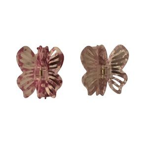 Pair Of Butterfly Clips